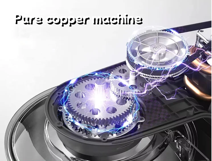 7L Vertical mixer Multi-functional low noise food processor Household kitchen electric vertical food mixer