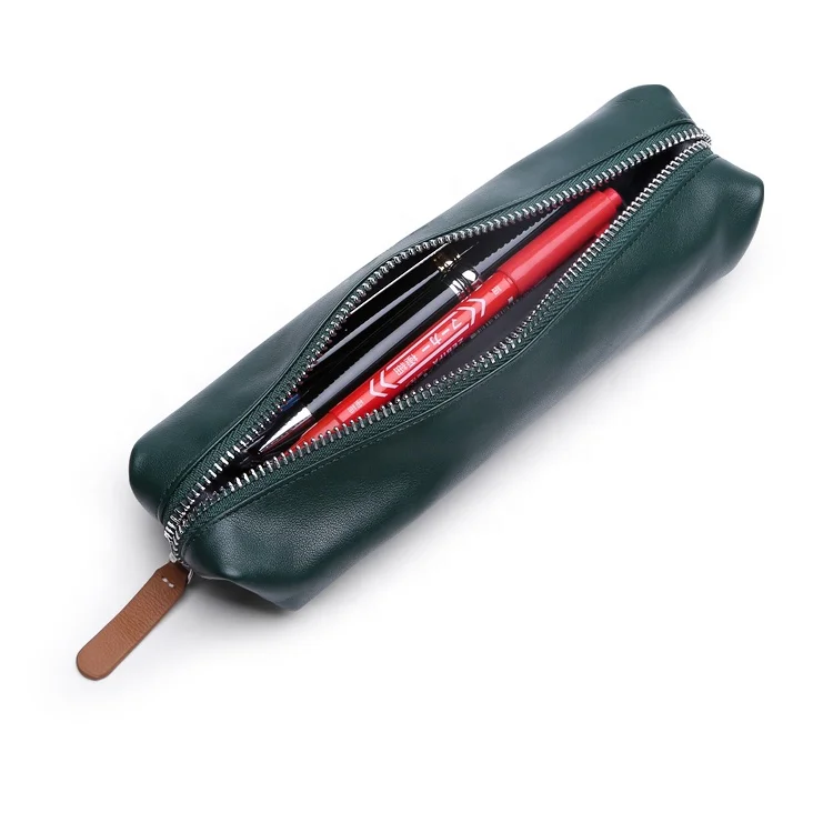 2021 Promotional Price leather Pen pot executive Holder decoration Container