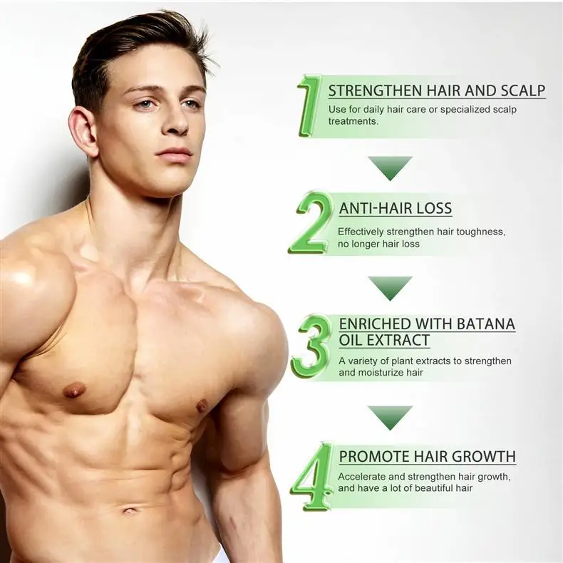 OEM customized 118ml/bottle organic natural promote hair growth nourishing and thickening Batana Oil for men and women hair care