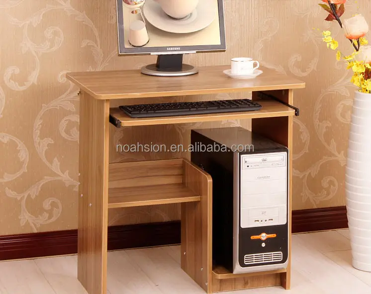 Оптовая продажа эргономичный деревянный Домашний ПК рабочий стол настольный компьютерный дизайн с книжной