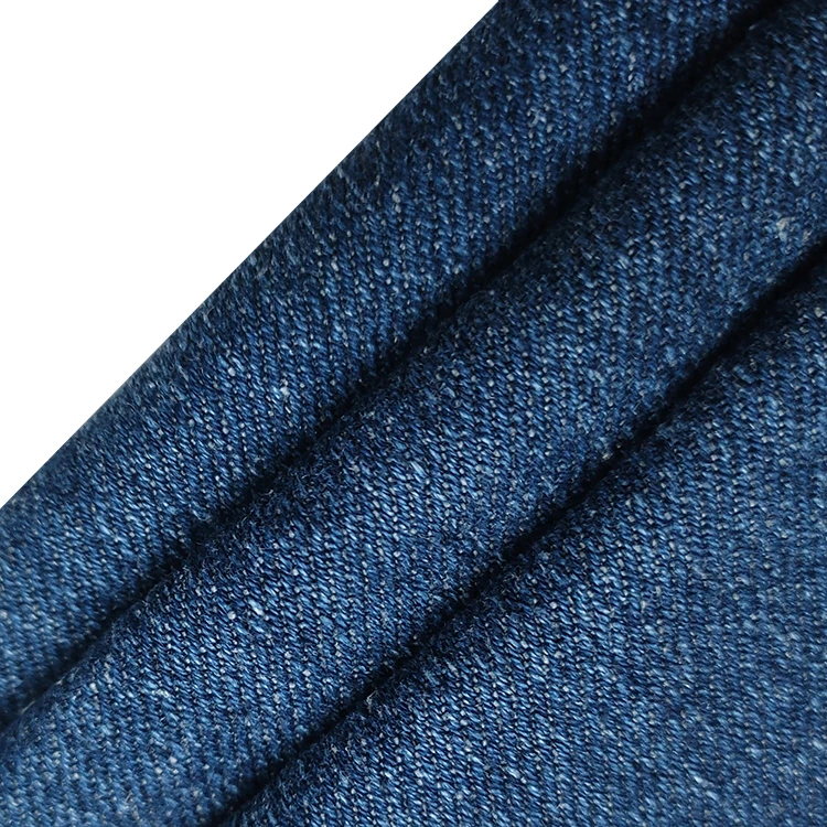 51016-Eco Friendly Hemp Organic Cotton Raw Denim Fabric Color Customized For Garments Hemp Denim Fabric