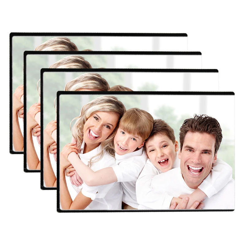 15 Pack Magnetic Photo Sleeve Frame With Black Backing,Magnetic Picture Holder,Magnetic Picture Frame With Pvc Pocket - Buy ,, P