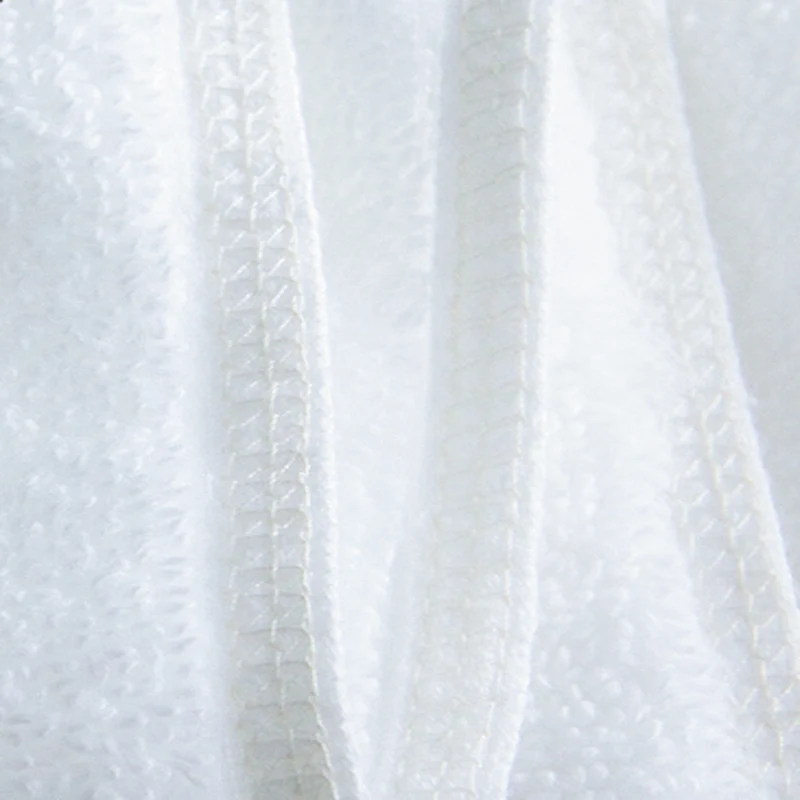 White 70% Bamboo Rayon 30% Cotton Soft  Hotel Towel