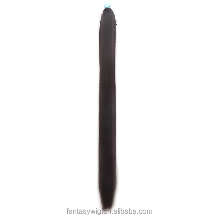 51 inches Extra Long Claw Clip Synthetic Hair Ponytails 3 colors available Heat Resistant Hair Ponytail Extension with clips