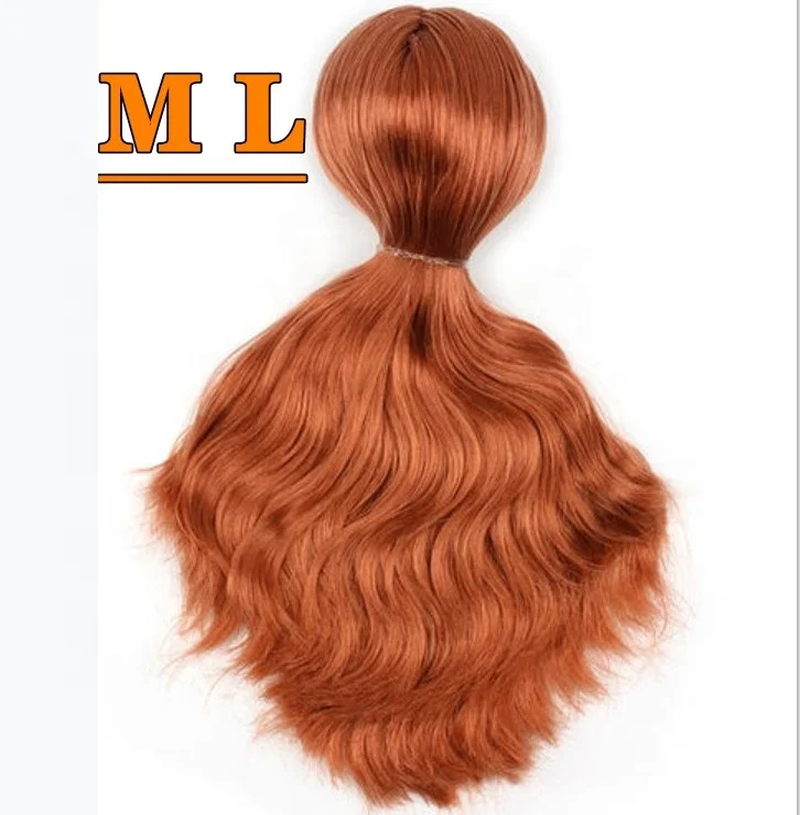 2023 synthetic Hair Extensions polyester fiber dolls hair