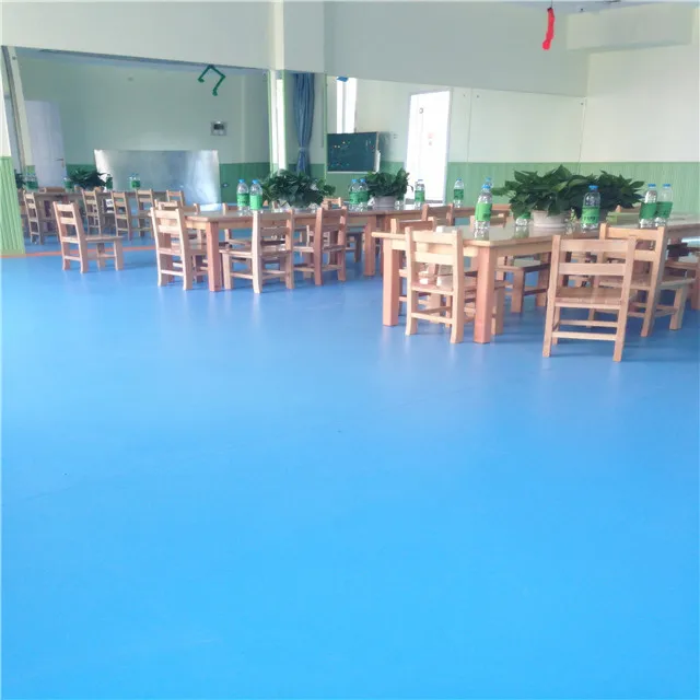 
China manufacture vinyl kindergarten pvc flooring 