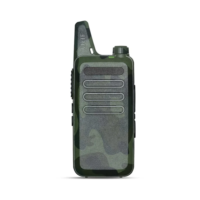 Camoro 2w/0.5w free licence CE pmr radio portable transceivers radio uhf vhf two way radio mini walkie talkie