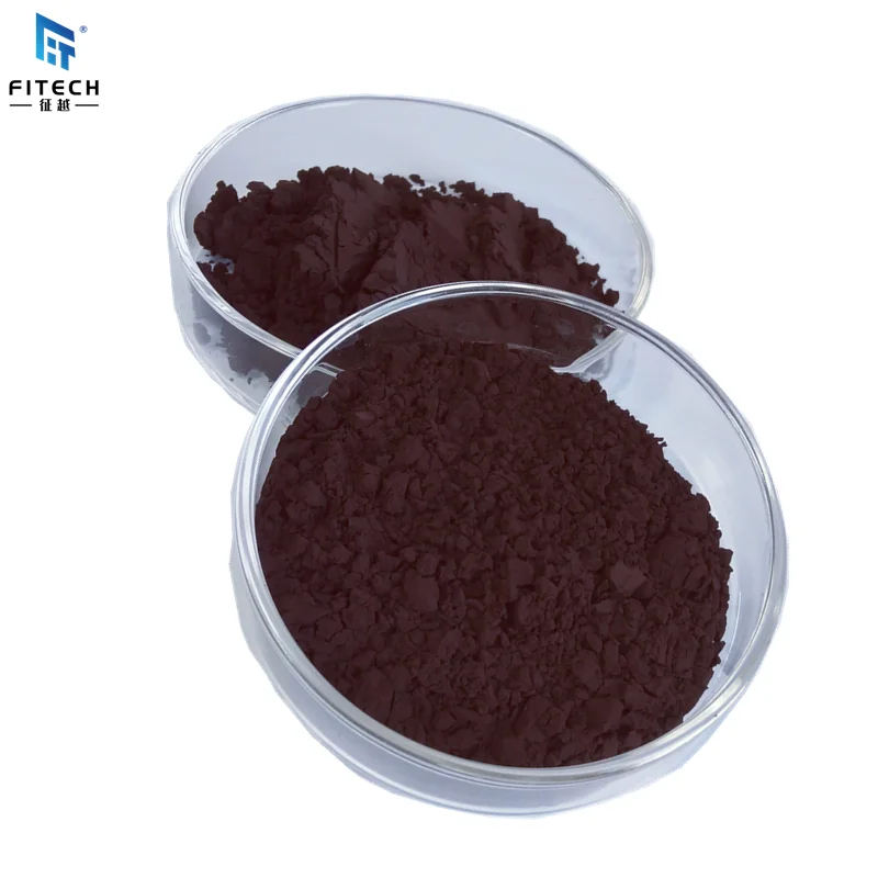China Hot Sale Brown to Black Color Rare Earth Tb4O7 Terbium Oxide for Making Terbium Metal