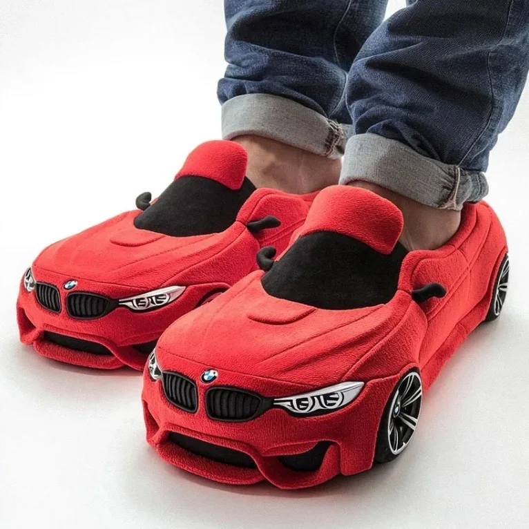 Hot selling dropshipping product 2024 home slippers cotton shoes house sneaker plush slipper sneaker car slipper