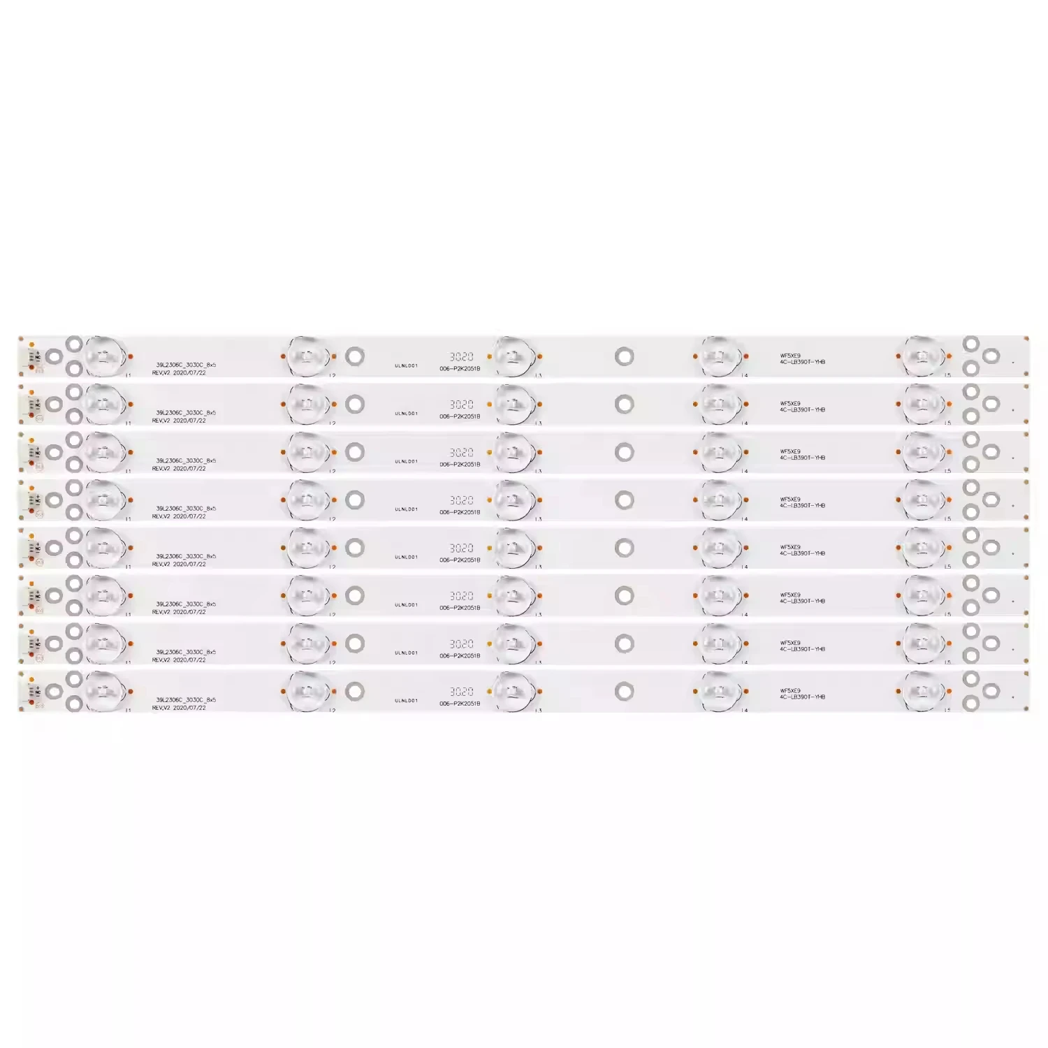 HX-NO.520 New LCD TV Backlight Strip 5LED TCL-39L2306C-3030C-8X5 4C-LB390T-YHB for 39L2303C 39L2309C 39L2306C