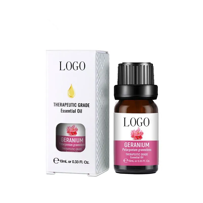 
Top Quality Geranium Single Recipe Essential Oil Geranium Aromatherapy Oil-soluble Essential Oil 