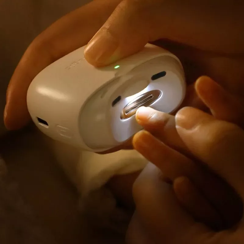 Xiaomi Youpin Seemagic Electric Automatic Nail Clippers with light pro Trimmer Nail Cutter Manicure Nail Cutter Clipper