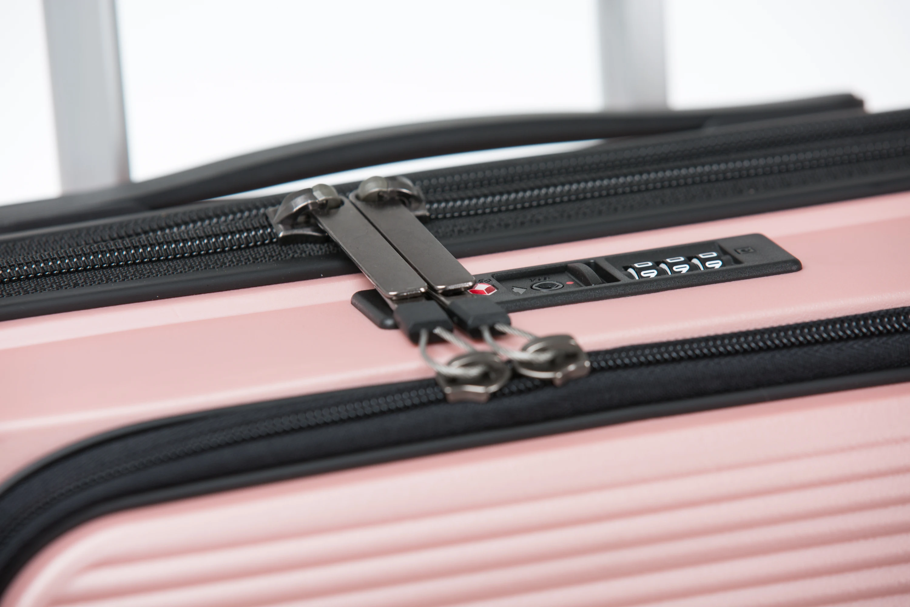 20 inches Hard-shell Trolley Bag with expandable and front opening convenient Luggage