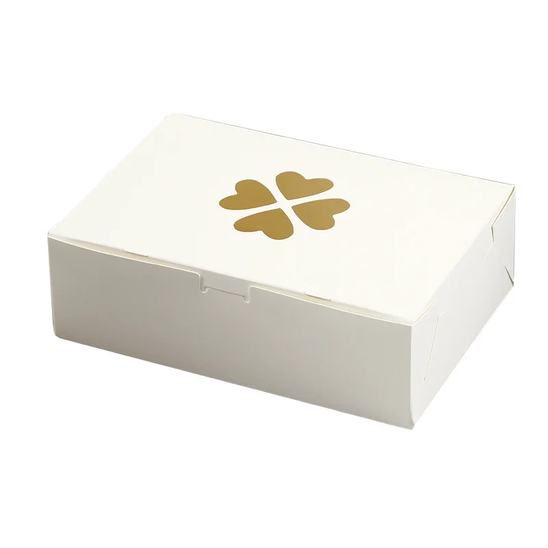 Square base food grade kraft paper salad box pizza pasta fried chicken bread takeaway package