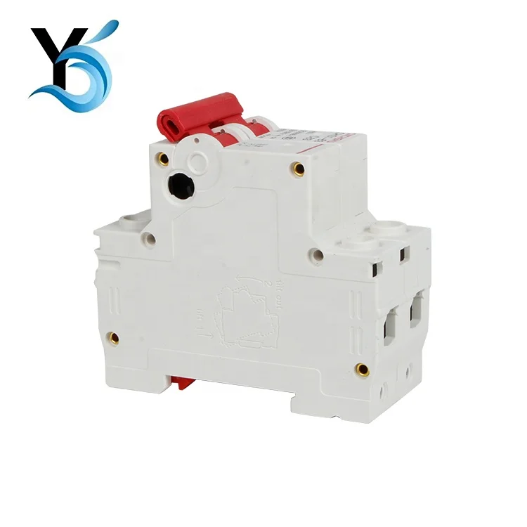 CHS1-63(DZ47-2P)Miniature circuit breaker White switch Low power protector Home circuit breaker On-board power supply protector
