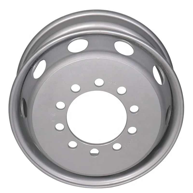 
cheap 14mm steel rims 19.5x6.75 truck wheels tubeless wheel rim for 9R19.5 tyre from factory supplier (what app:8615503911273) 