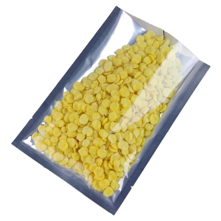 POLYSMARTS High Quality Heat Seal Flat Pocket Mylar Foil Open Top Packaging Bags Coffee Tea Food Storage Aluminum Foil bag