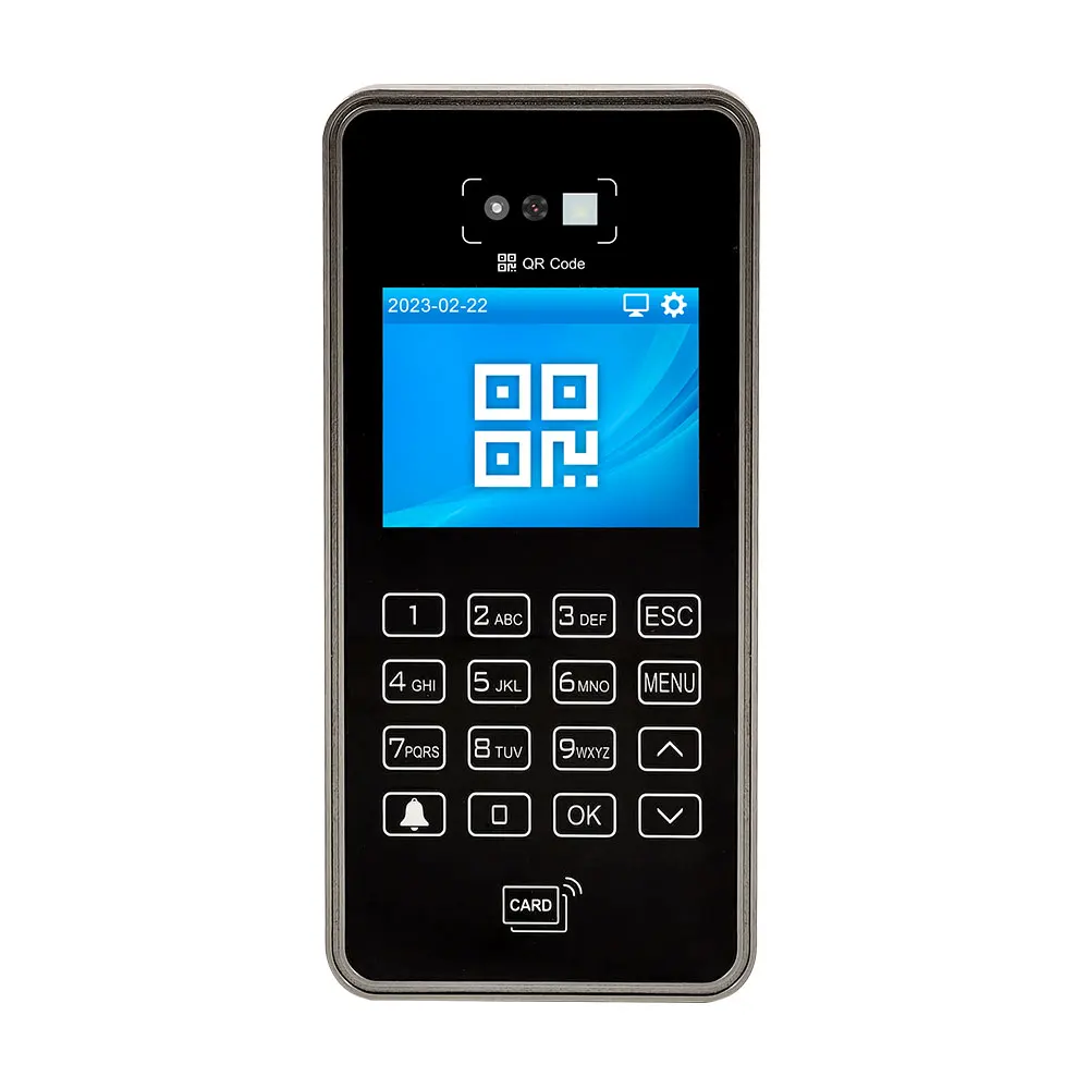QR Code Access Control Machine Wiegand 1D 2D SDK WIFI ID/IC/NFC QR Code Scanner QR Code Reader Access Control System With Relay