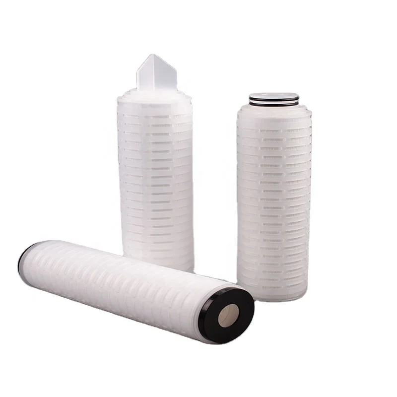 20 micron pp pleated filter element cartridge for milk