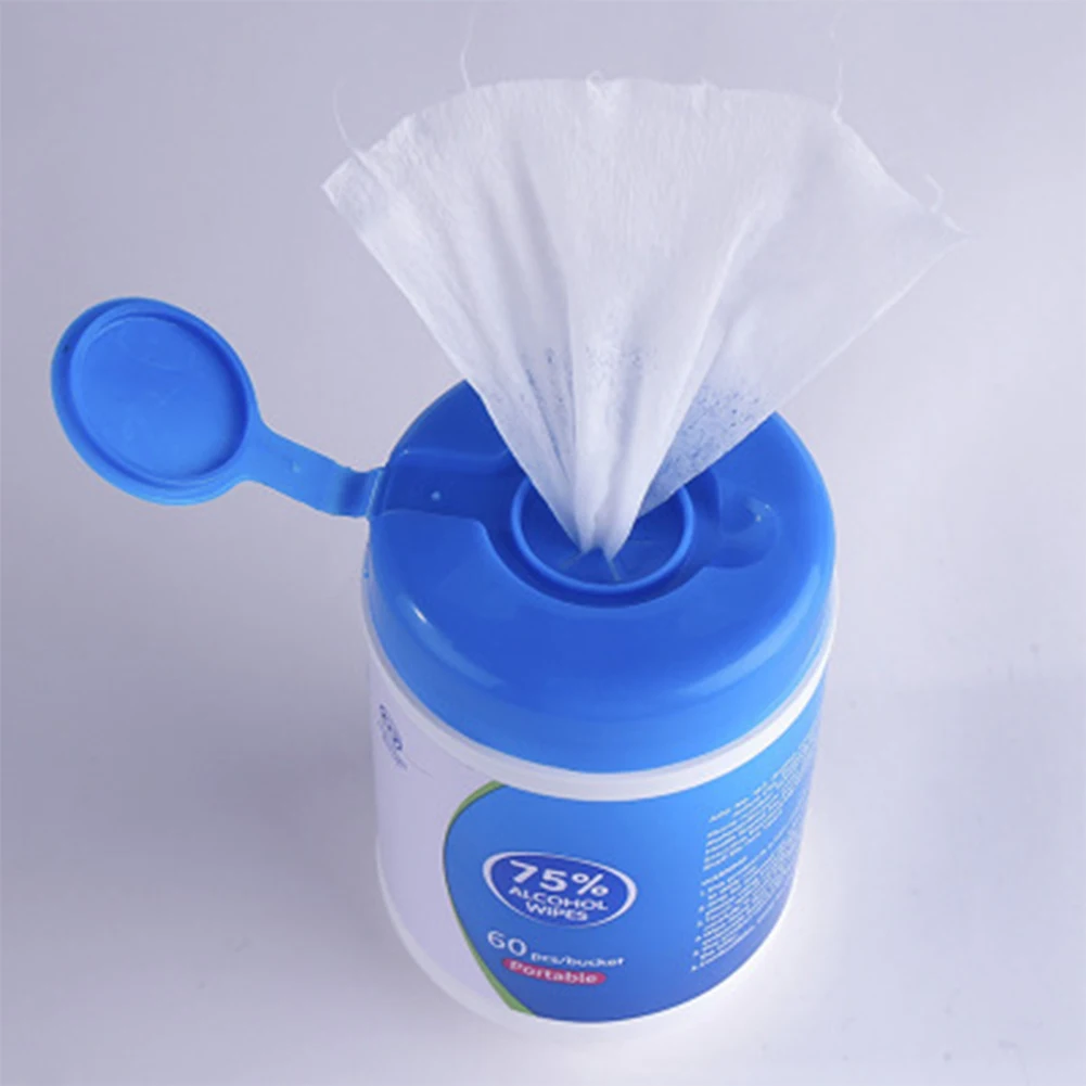Wholesale Price 100 Pieces Per Pack Disposable Barrel Cleaning Wet Wipes
