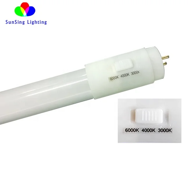High Quality 2600lm New 110lm/w Flicker Free Tubelight 1200MM PC Led Tube T8 Light For Office