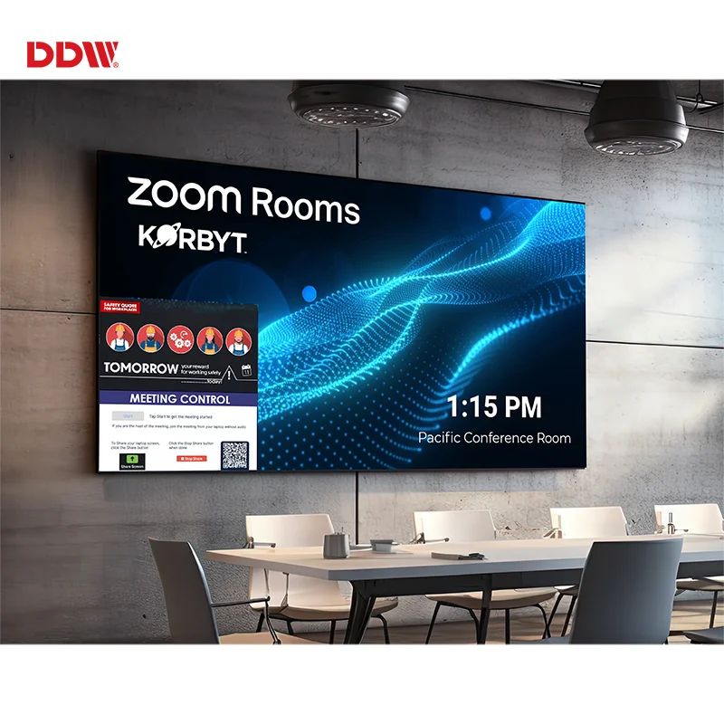 4K High Fresh Rate Small Pixel Pitch Video Wall GOB COB HD led TV display P1.25 P1.56 P1.86 Advertising Led Screen Panel