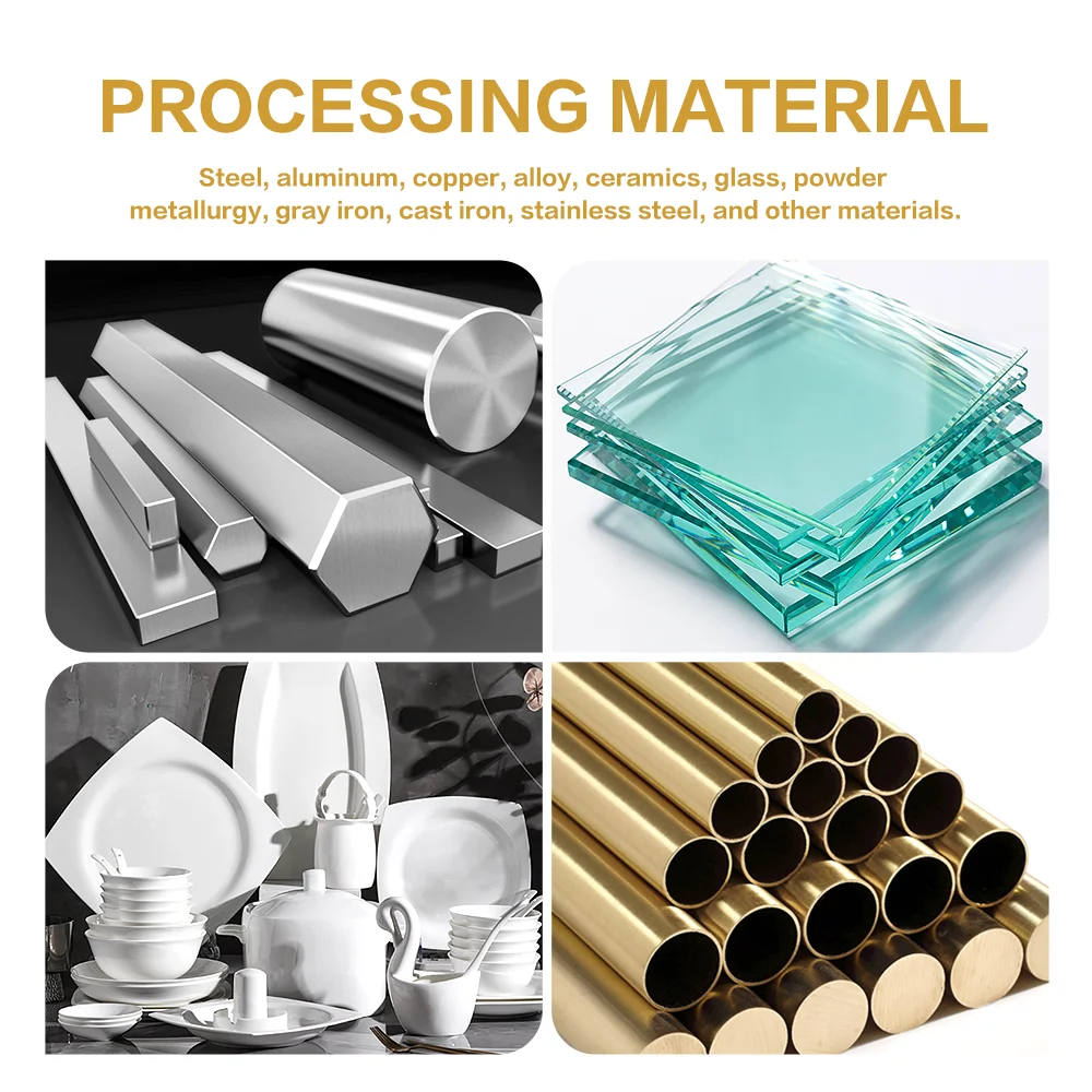 RUIZUAN honing tool cylinder honing mandrel Diamond Plated Super Mandrels Carbide Insert Shoes Extended Shank Mandrels