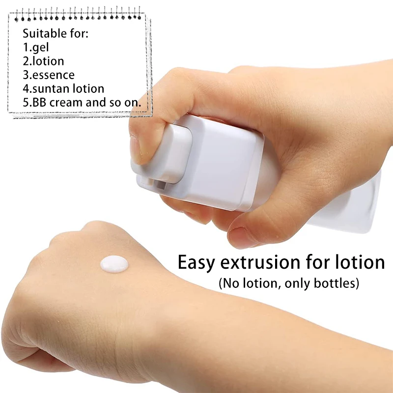 15ml 30ml 50ml Airless Pump Bottle Cosmetic Plastic Lotion Airless Bottle