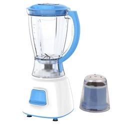 New Design 350W One Speed 1.5L Plastic Jar Glass Jar  2 in 1 Electric Mixer Blender Personal Blender National Blender