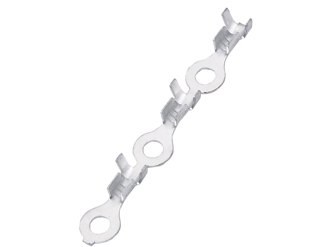 round brass terminal  crimp female spade chain electrical connector auto terminal