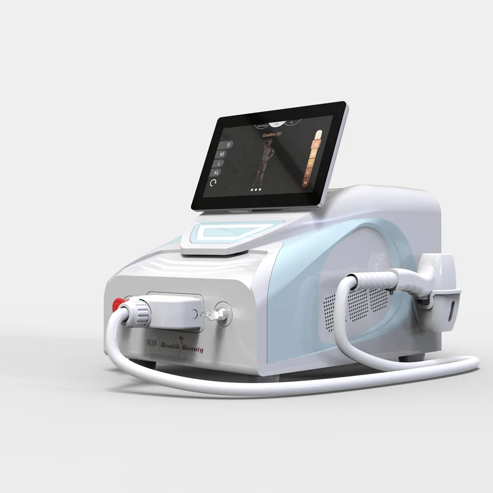 LOW price Permanent hair removal machine portable diode laser hair removal laser 755mm 808mm 1064mm