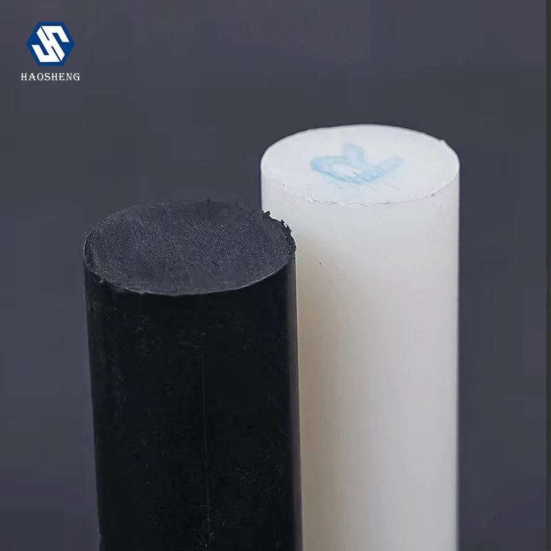 Wholesale Price White Solid Plastic Abs Ptfe Hdpe nylon 66 rods Pom Plastic Mc Nylon PA Rod Manufacture