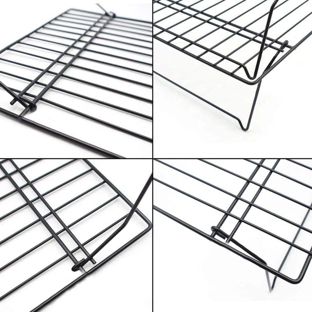 Amazon Hot Selling 3 Tier Non Stick Cooling Rack Detachable Stainless Steel for