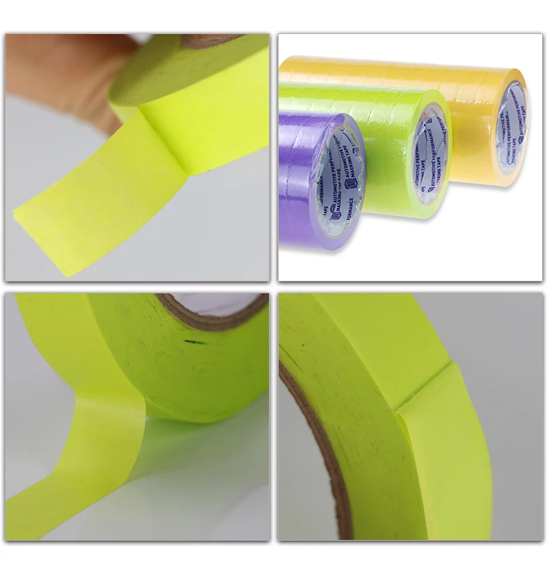 hot sell  Self-adhesive Masking Paper Tape Masking tape car detailing tools  T-777