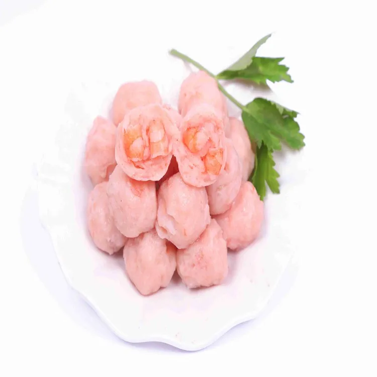 Food Grade Hygienic Ball Shape Sea Food Frozen Prawn Shrimp Supplier