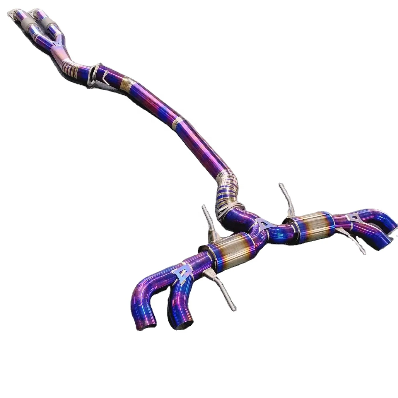 Performance exhaust catback for Nissan GTR R35 exhaust pipe system