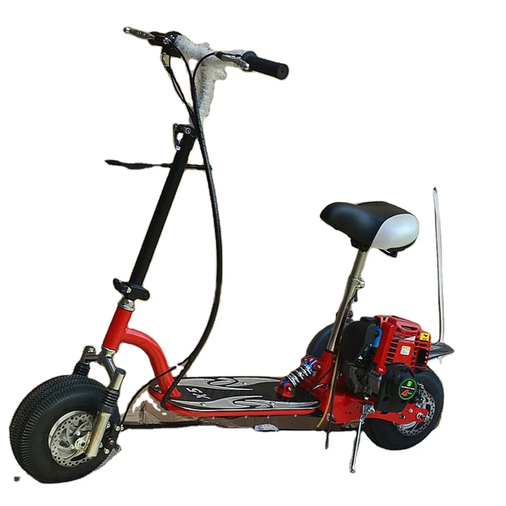 Adult Motorcycle 49CC Gasoline 2Stroke Engine Scooter Cool Nice Fashionable Popular Fashion Men Women Motorbike Racing MOTO Bike