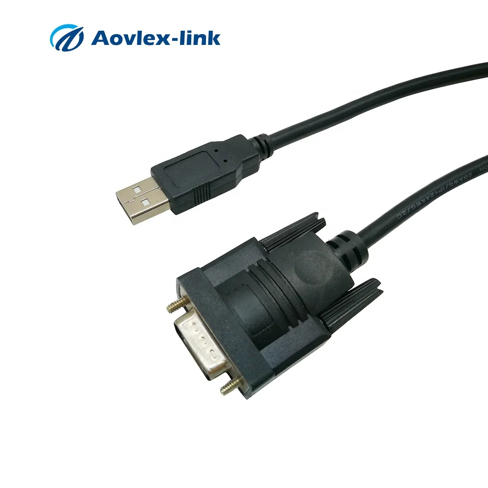 6 футов FTDI USB 2,0 к DB9 последовательный порт RS232 адаптер кабель USB к DB9 последовательный конвертер Кабель