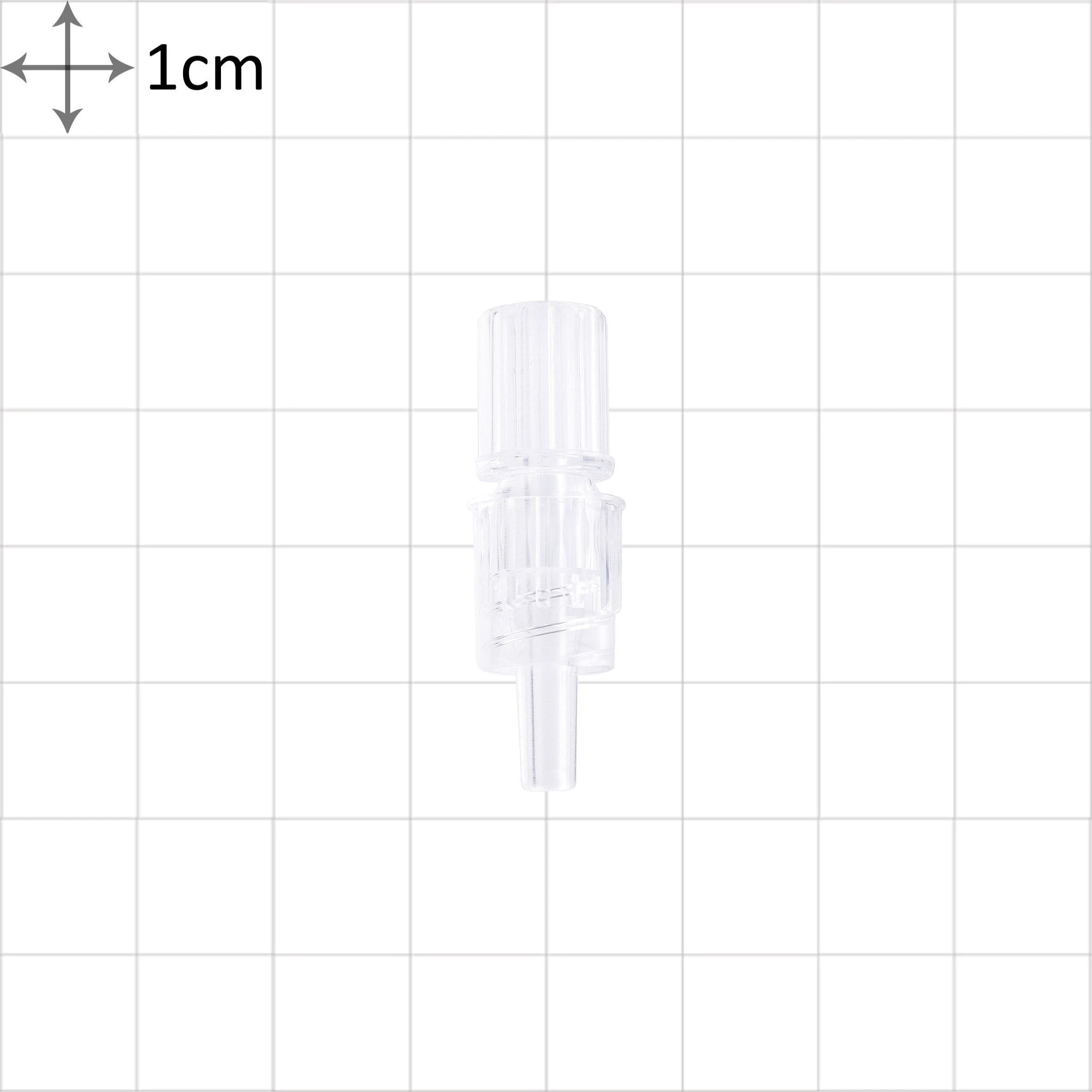 U-MED High Quality ABS 4.0mmID  Spin Male Luer Lock Connector With Rotating Male Luer Lock NO.211007