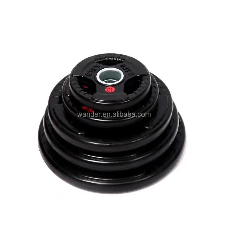 
Rubber Plates Gym Or Use Training Equipment Weightlifting Barbell Rubber Plates 