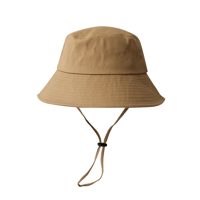100% Cotton Blank Stylish Bucket Hats with Drawstring