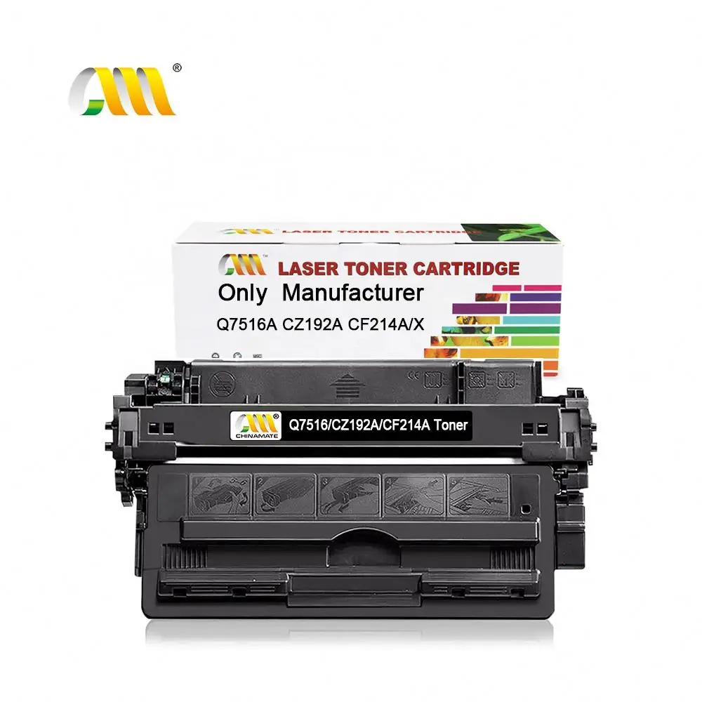 Chinamate для HP 16A неоригинальный картридж с тонером Q7516A CZ192A 92A 039 CRG-039 CF214A 14A CF214X 14X 93A