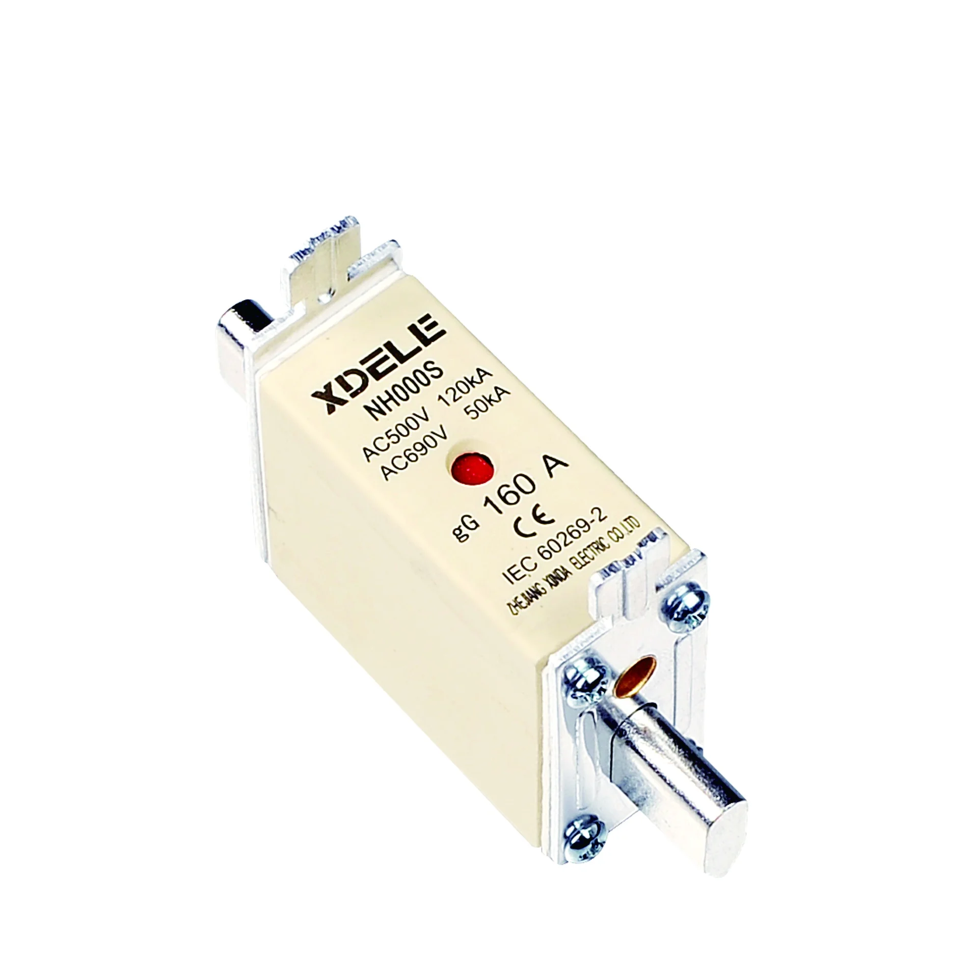 Компоненты NT Series NH000 500 В держатель предохранителя нож кромка керамические Предохранители