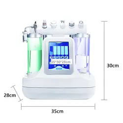 upgrade 6in1 Hydra Dermabrasion Aqua Peel Clean Skin Care BIO Light RF Vacuum Face Cleaning Hydro Water Oxygen Jet Peel Machine