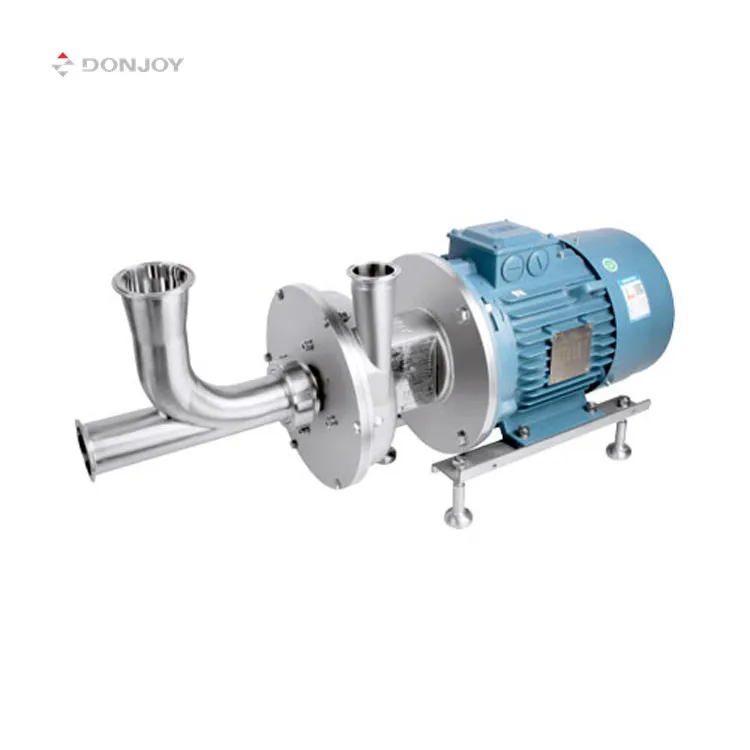 DONJOY пищевой SS316L одноступенчатый эмульгирующий насос гомогенизатор