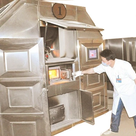 2020Mobile Cremator For Crematorium Human Cremation Machine Body Incinerator Oven Container Installation