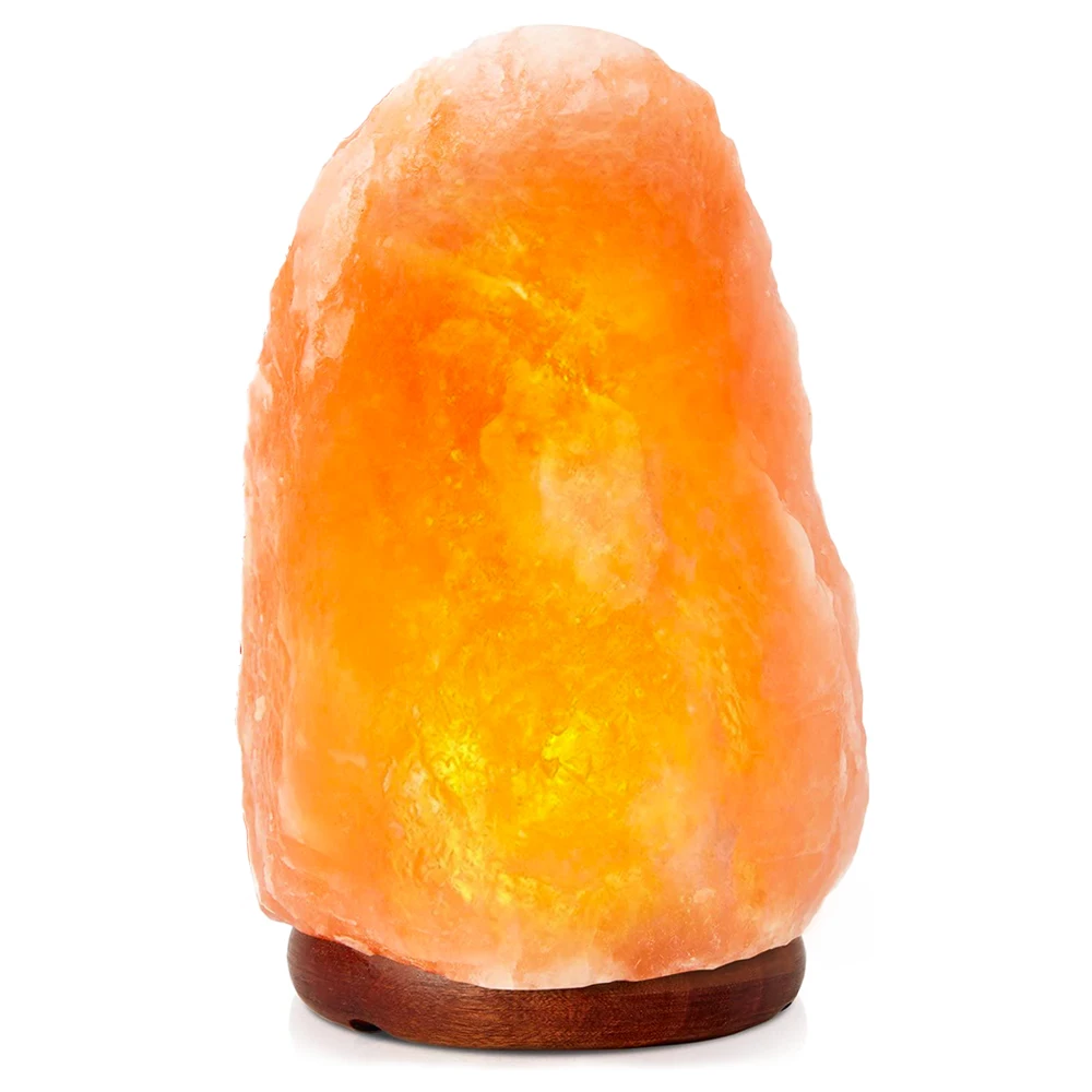 Himalayan Salt Lamp,Pakistan Natural Crystal Rock Stone Pink Salt Lamp With Dimmer Switch