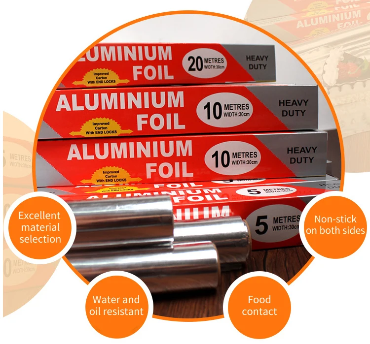Aluminium Foil Paper For Cooking Foil Aluminum High Quality Food Grade Aluminum Foil For Cook