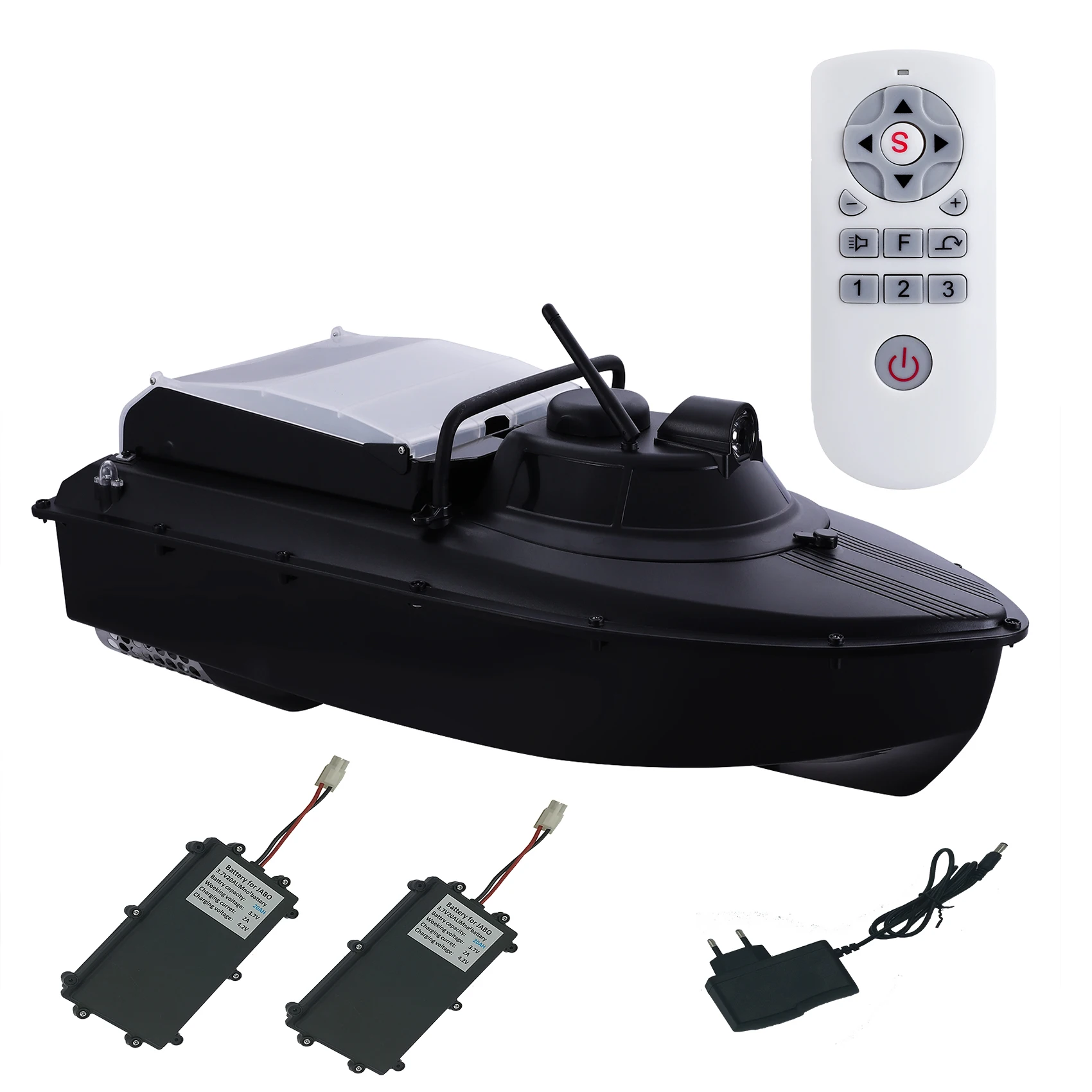 JABO2AN-20A*2 German warehouse GPS Automatic navigation, storage of 3 dens bait boat