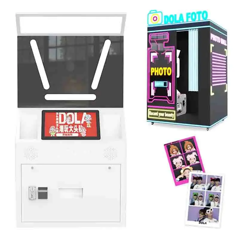 Photobooth Backdrop Instant Printer New Polaroid Photo Booth Packing for Wedding Party Events HOT SALE